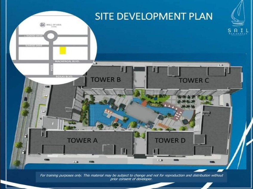 SAIL RESIDENCES 1 BR/ BALCONY LARGE CUT 32-38 SQM