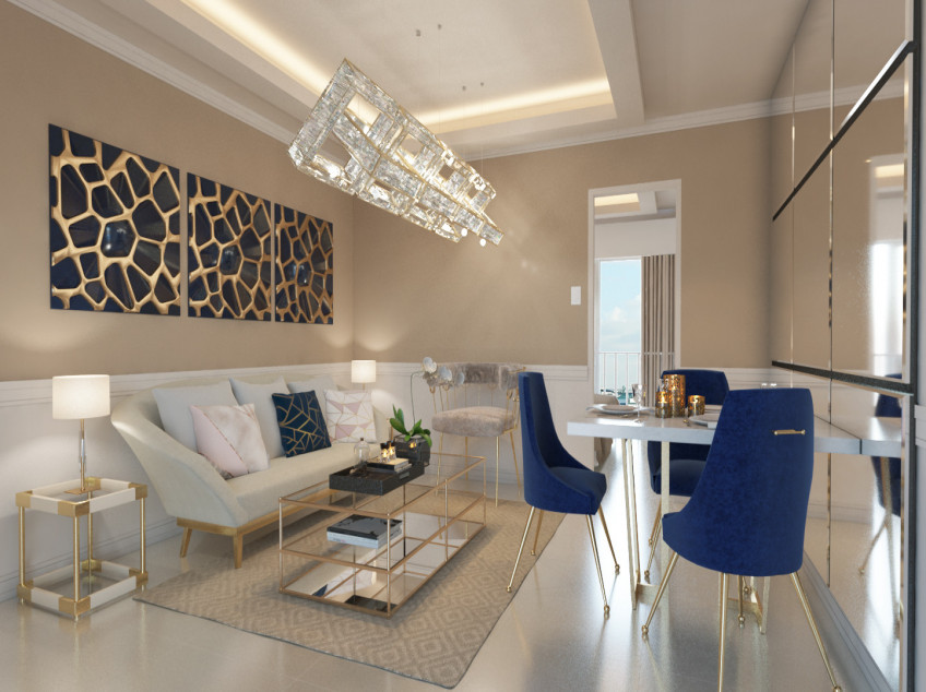 GLAM RESIDENCES 1 BR W/ BALCONY ALONG EDSA KAMUNING BESIDE GMA 7 TOWER