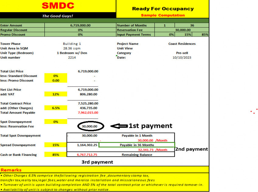 GLAM RESIDENCES 1 BR W/ BALCONY ALONG EDSA KAMUNING BESIDE GMA 7 TOWER