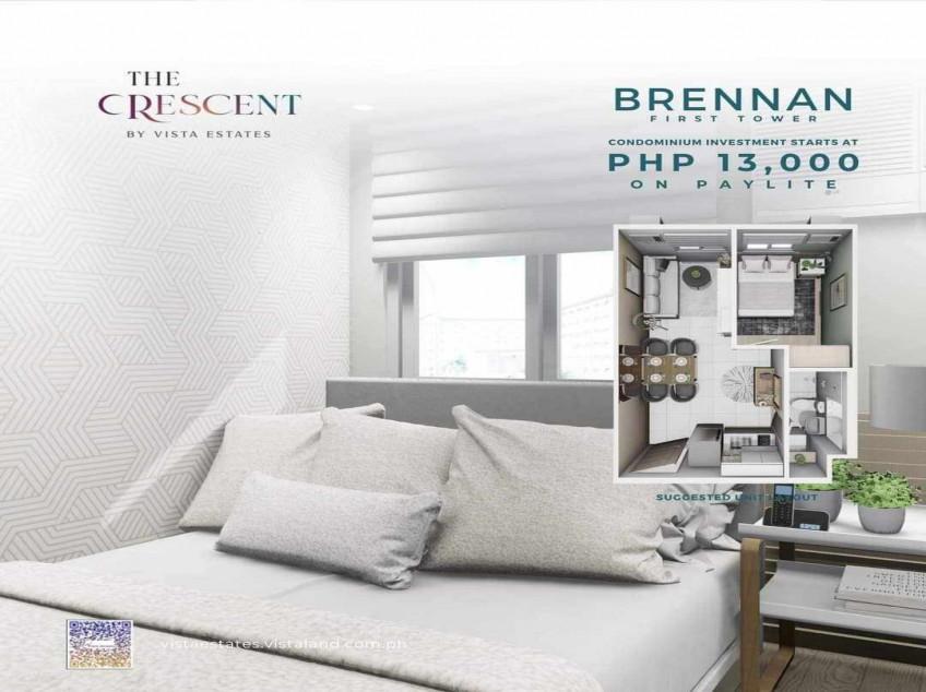 1BR Condo Unit, w/ parking space in The Crescent Sta.Maria Bulacan