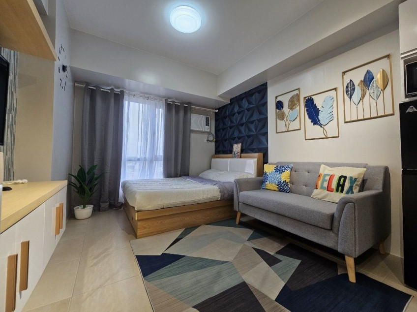 Studio Condo Fully Furnished Beautifully Interior Decorated