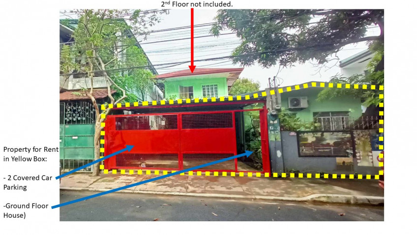 160 SQM House And Lot For Rent + 2 Covered Car Parking Bay In Marikina City