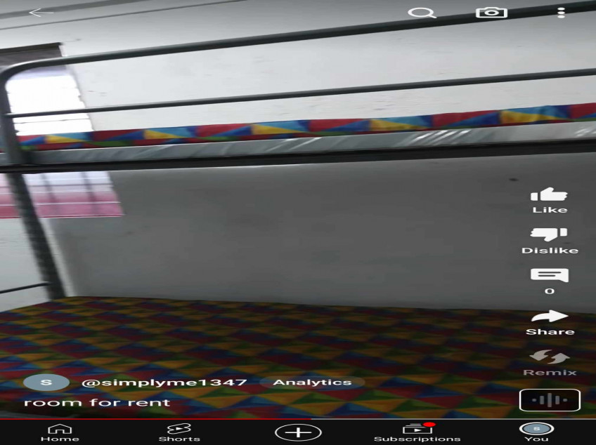 Bed Space For Rent @ Red house, Cainta Rizal