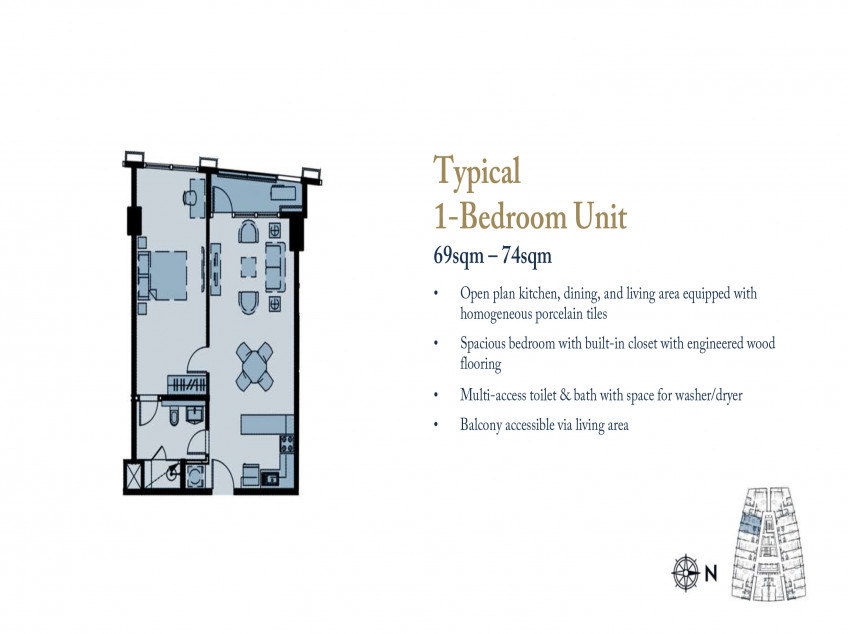 Pre-Selling 1 Bedroom Bare Unit In Residences At The Galleon Ortigas