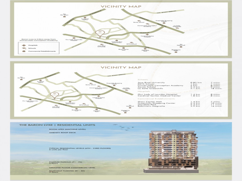 Pre-Selling And RFO Units (1/2 BR)  At Baron Tower San Juan