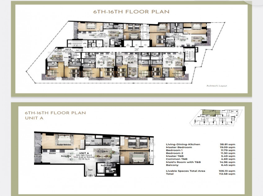 Pre-Selling And RFO Units (1/2 BR)  At Baron Tower San Juan