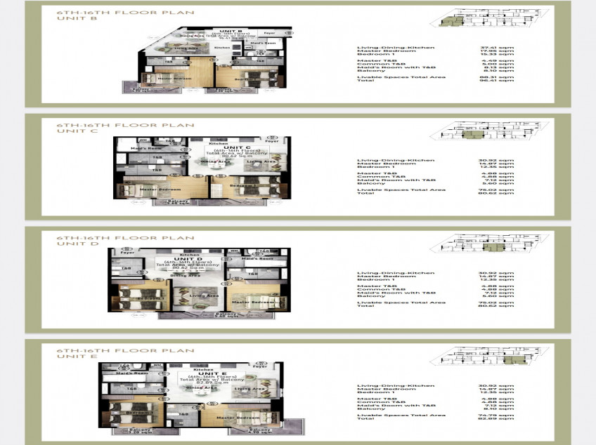 Pre-Selling And RFO Units (1/2 BR)  At Baron Tower San Juan