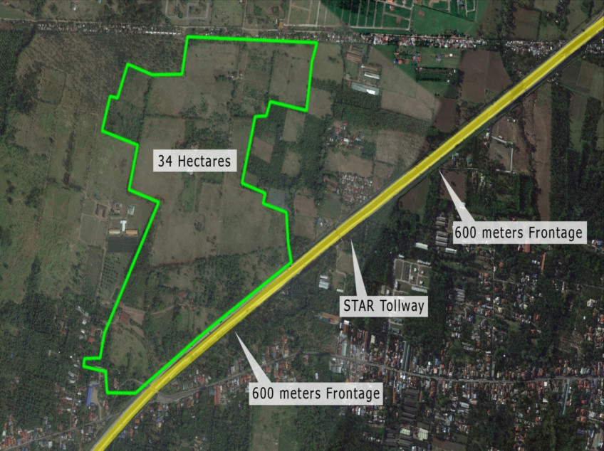 34 Hectares Land In Lipa Batangas