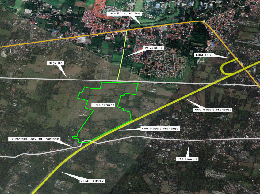 34 Hectares Land In Lipa Batangas