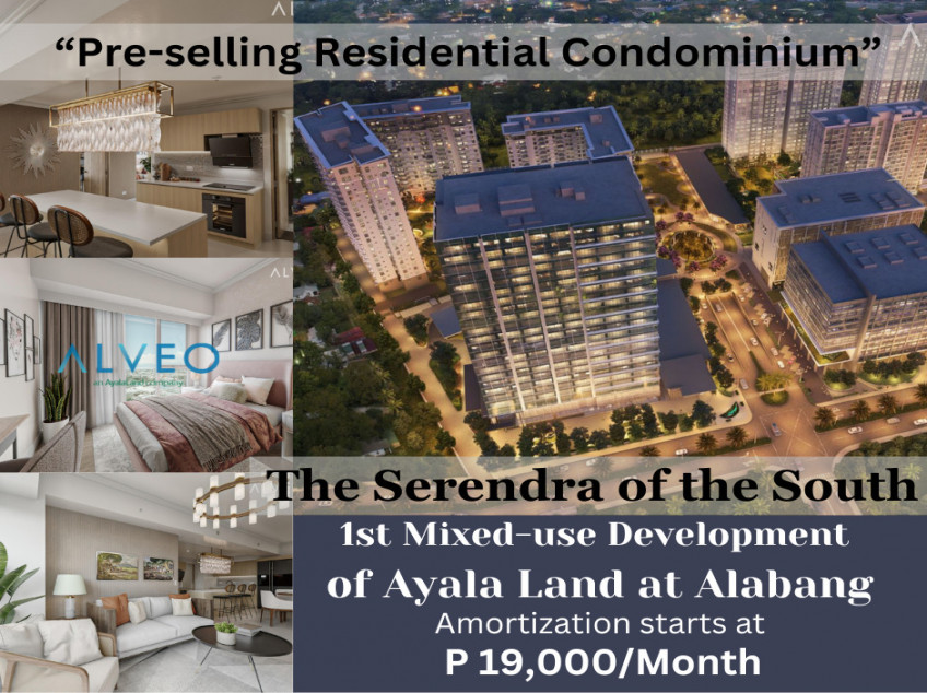Pre-Selling Residential Condominium Viento At Cerca The Serendra Of the South