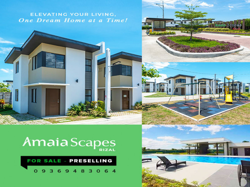 Amaia Scapes Rizal House & Lot For Sale