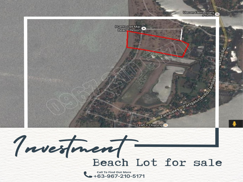 Beach Lot For Sale In Candelaria, Zambales
