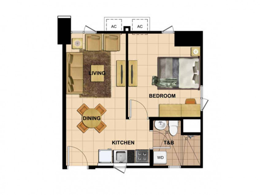 Avida Towers Astrea 1 Bedroom Unit For Sale