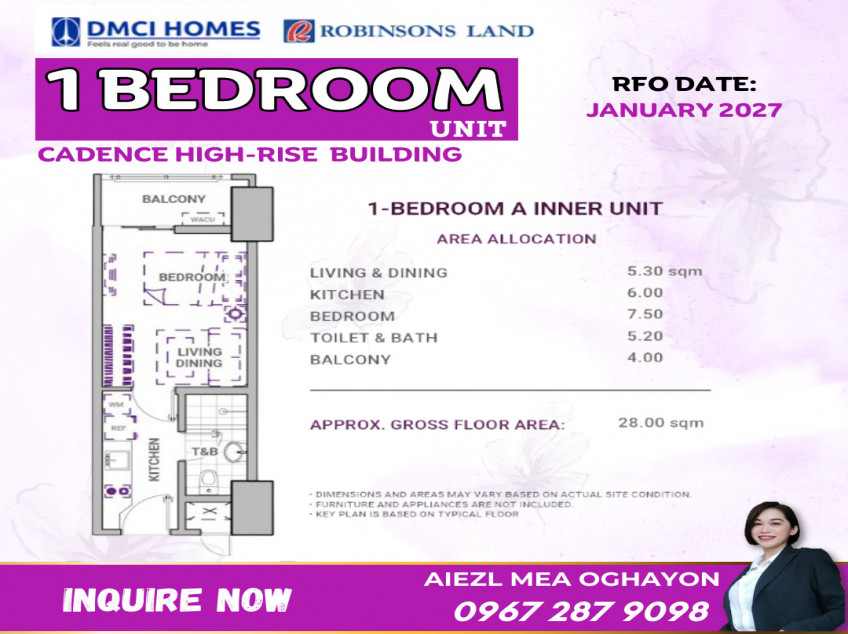 Pre-Selling Condominiums in Las Piñas (DMCI Sonora Garden Residences)