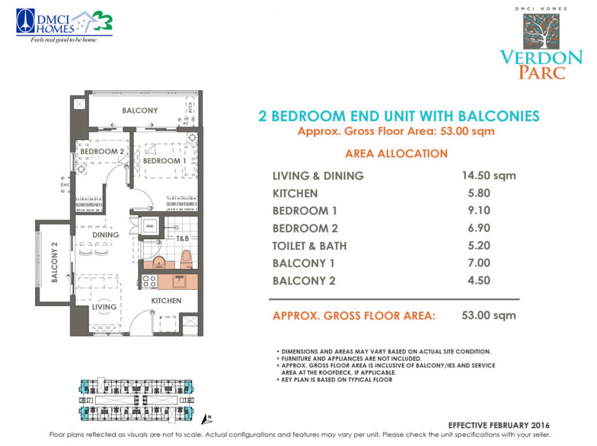 2-Bedroom Corner Unit With 2-Balconies In Davao (Never Occupied)