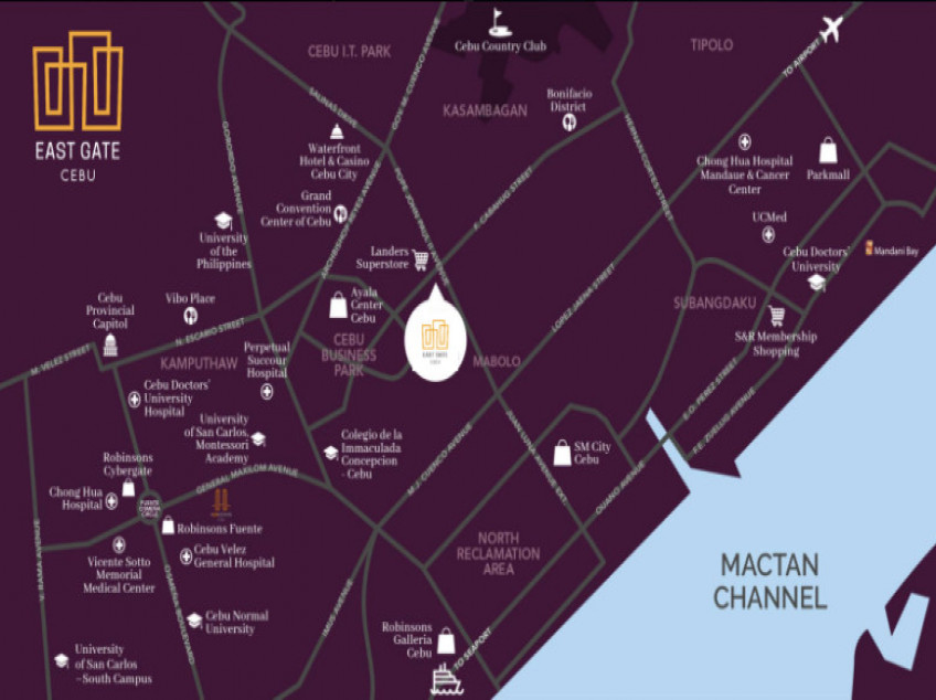East Gate By Taft Properties In Cebu City. High-end Condominium