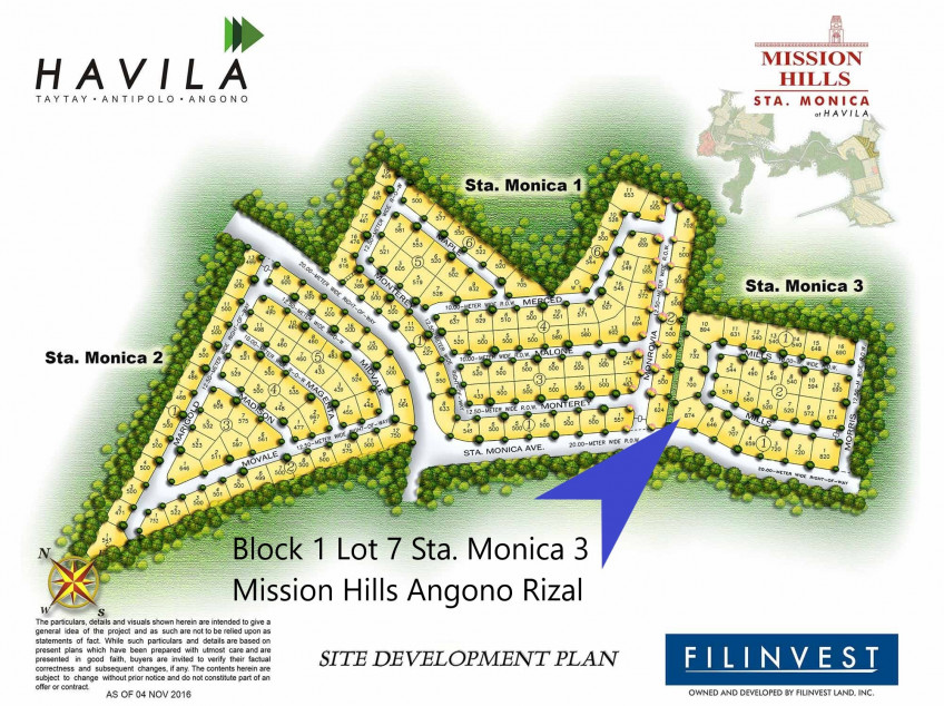 Mission Hills at Havila by Filinvest Lot for sale