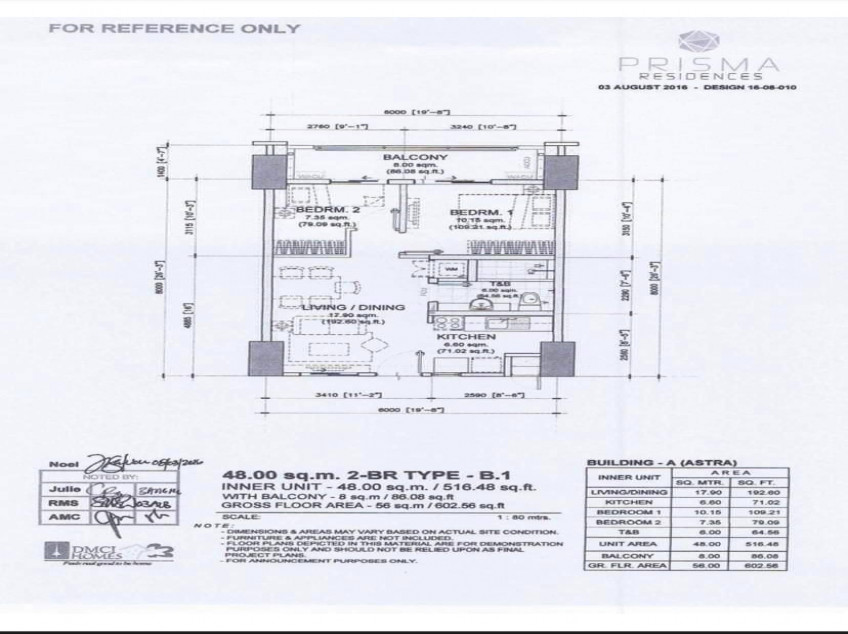 Condo Unit At Prisma Residences  Astra Tower Pasig For Sale