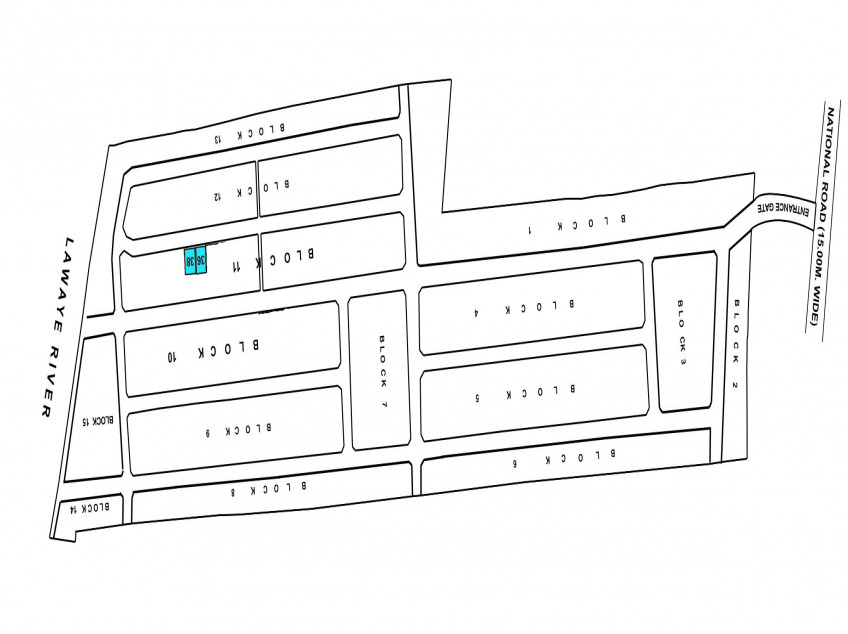 Vacant Lot For Sale - Block 11 Lots 36 & 38 Castillo Real Subdivision, Batangas