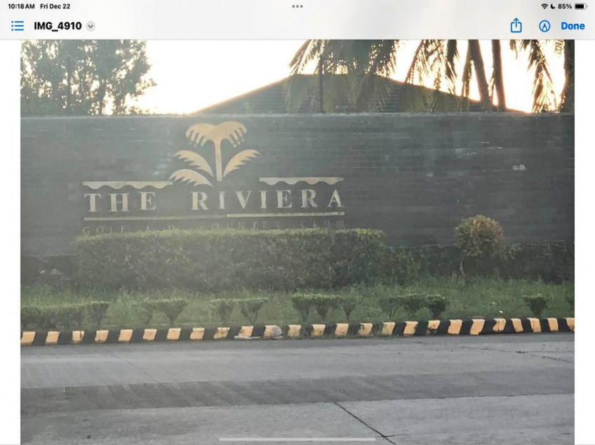 Riviera Golf Course Lot In Cavite
