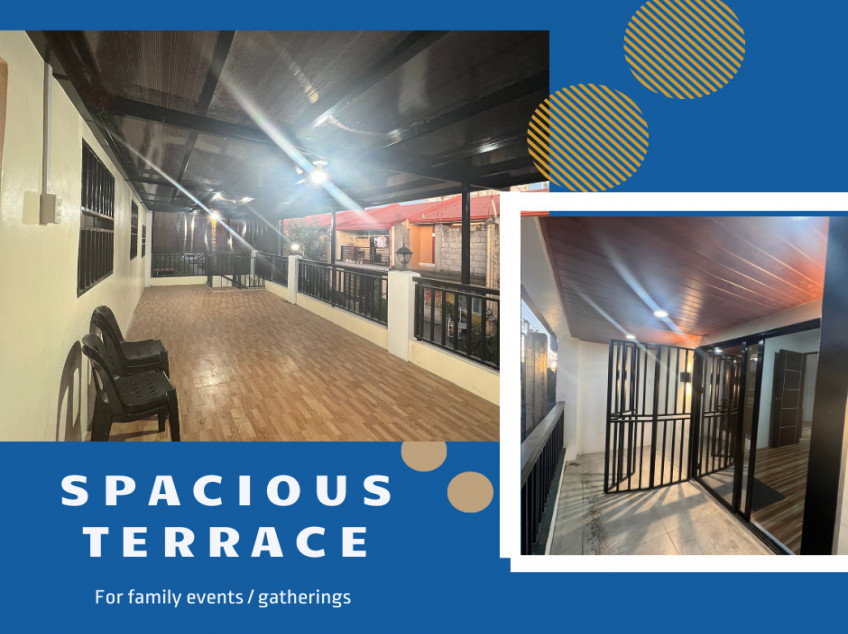 Corner Lot House For Sale In Villa Zaragosa Subd. Newly Renovated, With Parking And Spacious Terrace