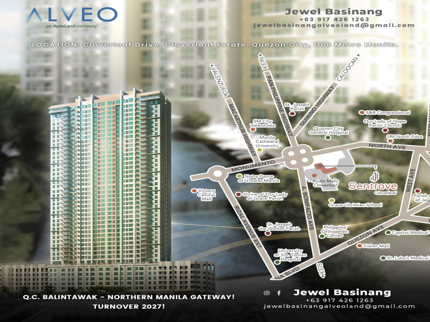 Condo Unit At Sentrove Tower At Cloverleaf Balintawak