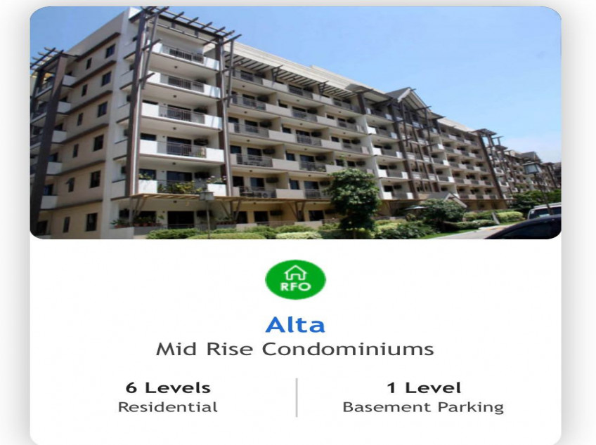 Fully Furnished 2 Bedroom Unit With Parking At Arista Place Condo