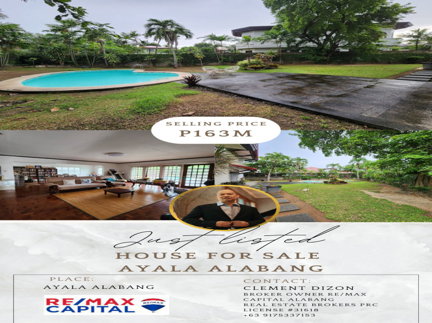 House & Lot For Sale In Ayala Alabang Village Muntinlupa, Metro Manila