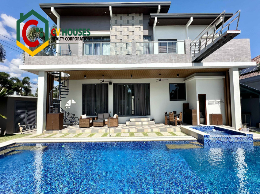 Luxurious House And Lot With Swimming Pool For Sale In Angeles, Pampanga