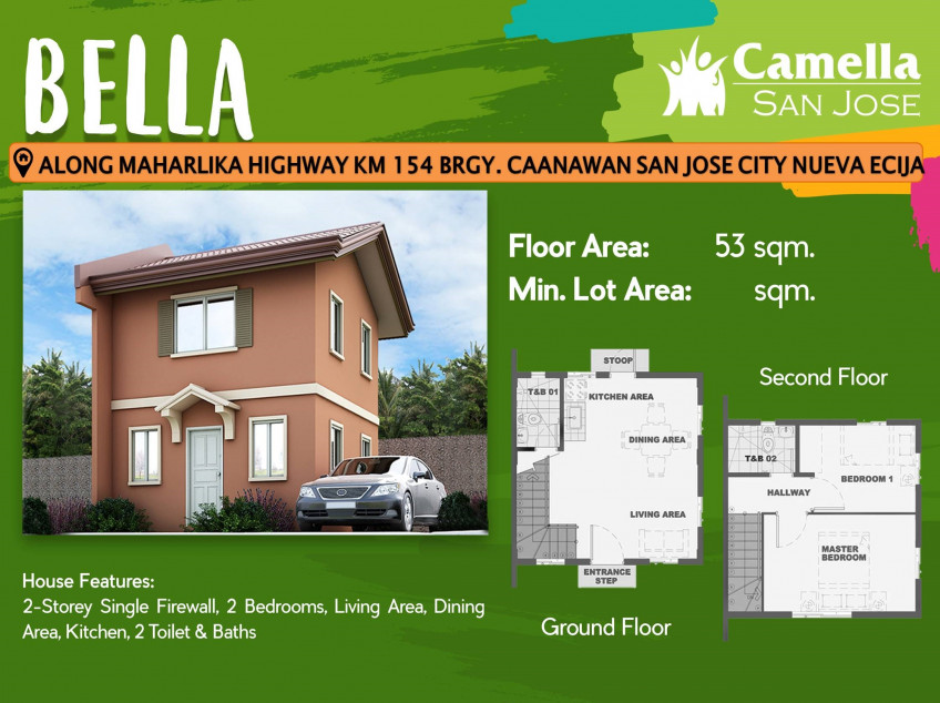 2-Bedroom Single Detached House For Sale In San Jose Nueva Ecija