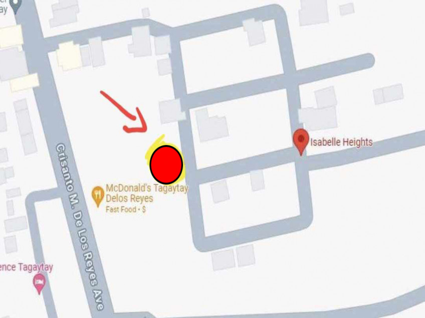Isabelle Heights Tagaytay Behind McDonald's