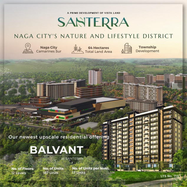 1 Bedroom Condo Unit with balcony by Santerra Residences