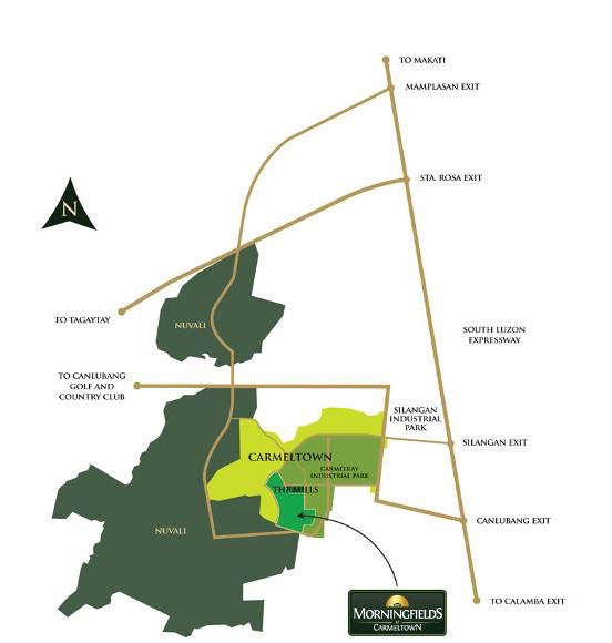 Lot For Sale In Carmeltown Morningfields Carmelray Calamba Laguna