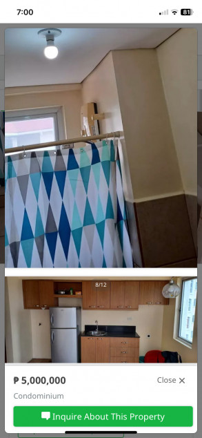 Condo Unit For Sale At Lakefront Presidio Condominium Sucat, Parañaque