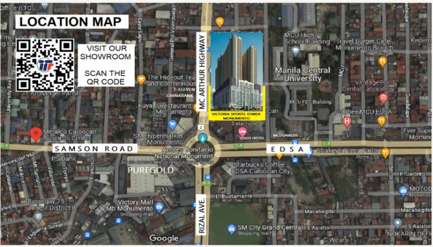 Pre-Selling Condo Beside MCU 10k Monthly with 15% Discount - Monumento, Caloocan