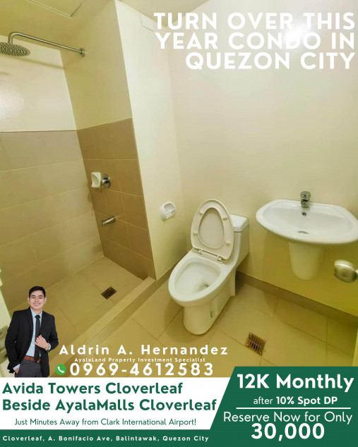 Avida Towers Cloverleaf Turn Over this Year (2024) Condo In Quezon City