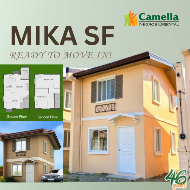 Ready For Occupancy - Camella Mika House Negros Oriental