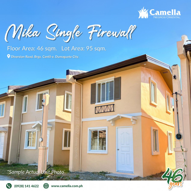 Ready For Occupancy - Camella Mika House Negros Oriental