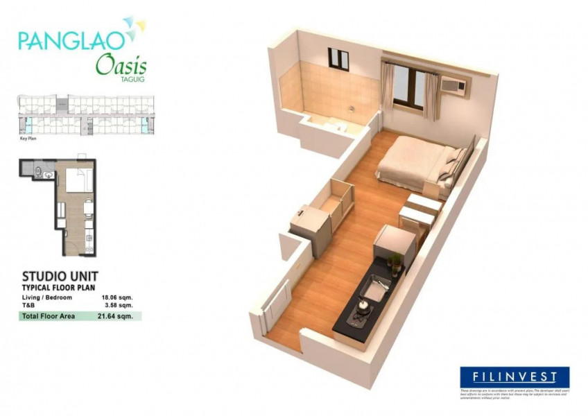 Assume Balance Unit For Sale In Panglao Oasis Aspire by Filinvest