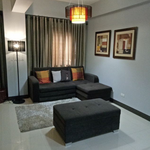 For Rent:  Fully Furnished 1 BR Condo In Pinecrest Residential Resort Condominium Newport City