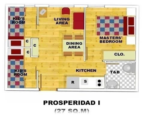 3-Bedroom Unit With Aircon In El Pueblo One Condo Quezon City