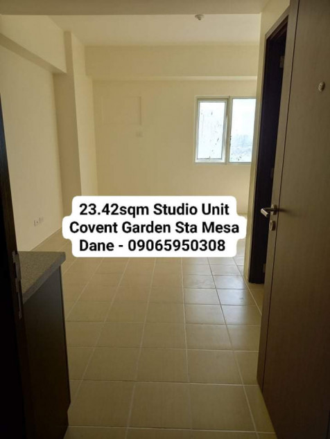 10K MONTHLY Studio RFO Rent To Own Condo In Sta. Mesa, Manila