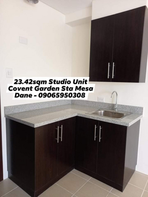 10K MONTHLY Studio RFO Rent To Own Condo In Sta. Mesa, Manila