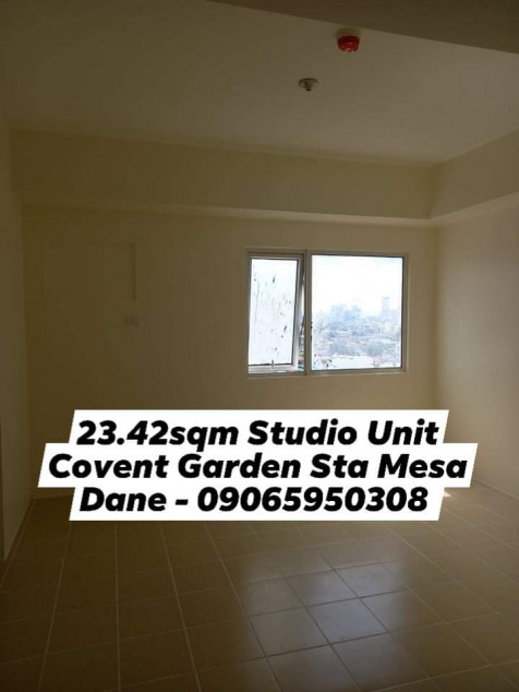 10K MONTHLY Studio RFO Rent To Own Condo In Sta. Mesa, Manila