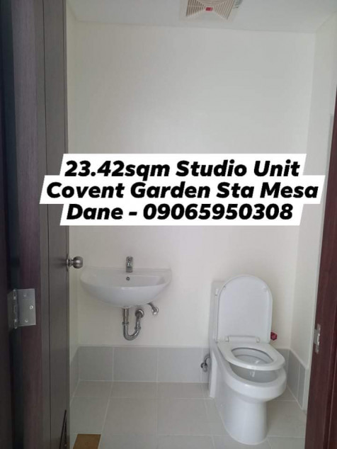 10K MONTHLY Studio RFO Rent To Own Condo In Sta. Mesa, Manila