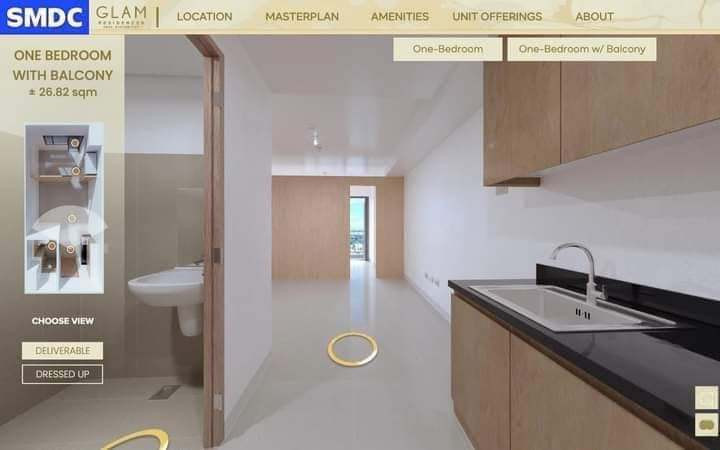 Pasalo Condo At SMDC Glam Residences Near EDSA GMA
