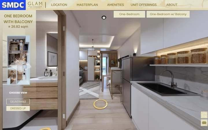 Pasalo Condo At SMDC Glam Residences Near EDSA GMA