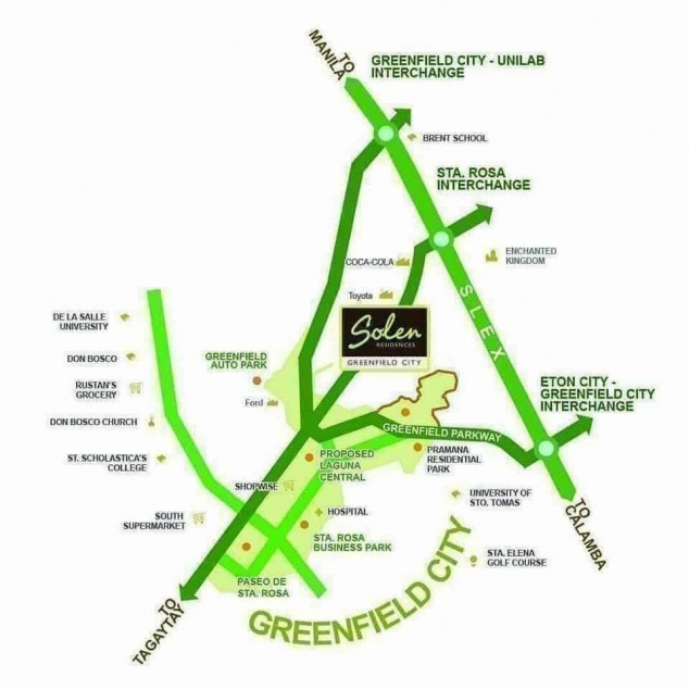 Lot For Sale (Solen Residences-Greenfield City Sta. Rosa Laguna)
