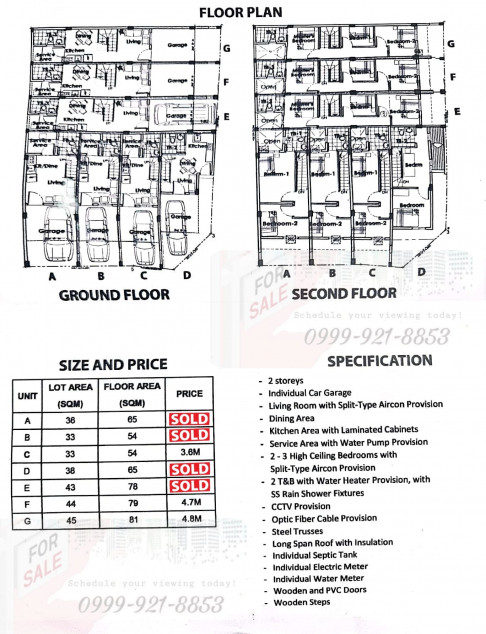 2-Storey Amparo Townhouse - Ready For Occupancy In Caloocan