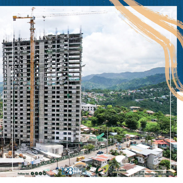 Preselling 28 SQM Residential Studio Condo For Sale In 128 Nivel Hills Lahug Cebu City